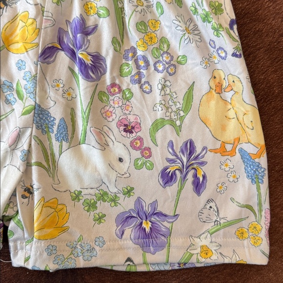 Spring Girls Romper with Ruffle Straps - Picture 3 of 4